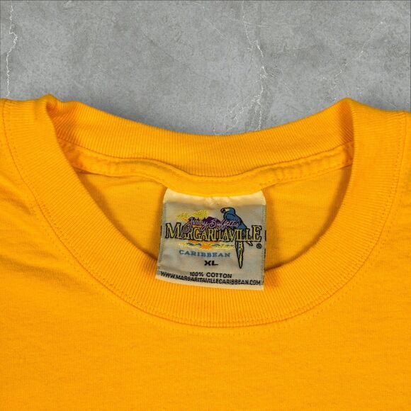 Vtg Y2K Jimmy Buffett Margaritaville "Hot Hot Hot" Animal Print Shirt - XL - Picture 5 of 8